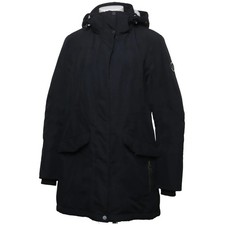Áhkká Outdoor, Wintermantel, Damen, Größe: 40, Schwarz/Weiß, Polyester #ae4 Outdoor Mantel price