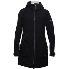 Áhkká Outdoor, Mantel, Damen, Größe: 36, Schwarz, Polyester, Einfarbig #pNJ Outdoor Mantel price