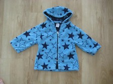 Topomini Baby-Jacke  Poncho Bademantel Gr. 80 Blau Sterne Frottee TOP Baby-Bademantel price