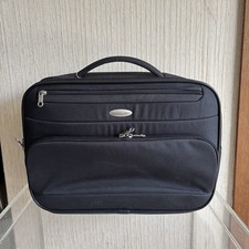 Samsonite Atom IV Aktentasche schwarz 42 cm Business Reisetasche Schultergurt neu mit Etikett Herren-Briefcase price