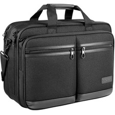 KROSER Laptoptasche stylische Laptop Aktentasche für bis zu 17,3 Zoll erweiterbar Wasser Herren-Briefcase price