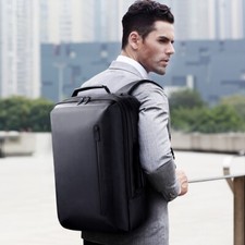 2 in 1 Aktentasche Rucksack 15,6" Laptoptasche Wasserdicht Business Reise USB Herren-Briefcase price