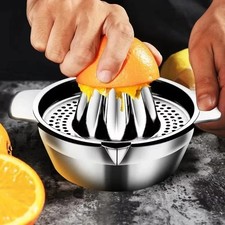 GRÄWE Zitronenpresse / Orangenpresse Entsafter Presse aus Edelstahl 18/10 Juicers price