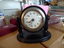Tischuhr schwarz Sammler Vintage Desk Clock price