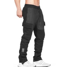 Herren SPORTS Hose Außen Fitness Jogginghose Taschen Freizeit Locker Herren-Sports Tasche price