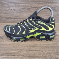 Nike Air Max Plus Tn Gs Schwarz Grün Größe UK 4,5 Turnschuhe CD0609-028 Schuhe Selten Jungen-Casual Schuhe price