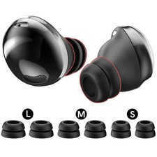 6Set Silikon Ohrstöpsel Für Samsung Galaxy Buds Pro Kopfhoerer Headphone Schwarz Headphones price
