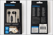 Grundig In-Ear Kopfhörer mit Mikrofon |  3,5mm Klinke Handy Headset Headphones price