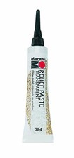 MARABU OUTLINER RELIEFPASTE GLASFARBEN PORZELLAN - 20ML TUBE GLITZER GOLD 584 Relief Paste price