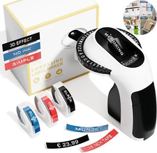 Dymo Omega 3D Präge Beschriftungsgerät Label Maker für Embossing Schriftband 9mm Label Maker price