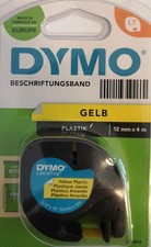 Dymo Personal Labelmaker Plastik Yellow Gelb 12 mm x 4 m Beschriftungsband Label Maker price