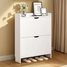 2-stufiger Schuhschrank aus Holz mit Klappschubladen schmal Schuhschrank Shoe Cabinet price