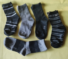 Jungen  Socken 5 Paar grau GR.23/26  NEU mit Etikett Jungen-Socken price