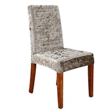 4 Hochlehner Esszimmerstuhlhussen in Hellgold High Chair Cover price