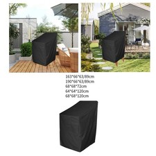 Garten Terrasse Stuhl Abdeckung Hochlehner Stuhl Abdeckung Schwarz Gartenmöbel Abdeckung High Chair Cover price