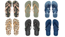 Flip Zehentrenner Badelatschen Schlappen Flop Herren Damen Flops Strand Sommer Unisex Sandals price
