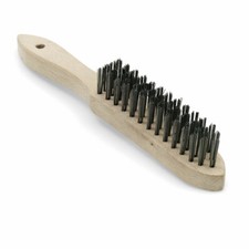 Nölle Stahl-Handdrahtbürste 28 cm Drahtbürste Stahldraht glatt 2/3/4/5/6-Reihig Bürste price