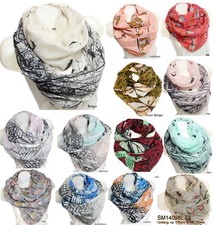 Glamexx24 Damen Rundschal Schlauschal Schmetterlinge Loopschal Schal Vögel Muste Damen-Schal price