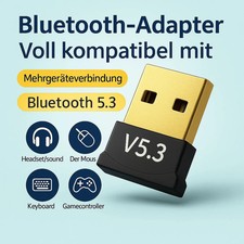 USB Bluetooth 5.3 Adapter Stick Wireless Dongle Receiver Sender Transmitter DE Wireless Adapter price