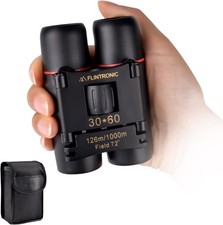 Flintronic 30x60 Kompakt Mini-Fernglas, HD Ferngläser, Leichtes Faltteleskop für Ferngläser price