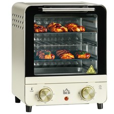 HOMCOM Mini Backofen Toaster Backofen mit Backblech Drahtgitter Krümelblech Mini / Midi Ovens price