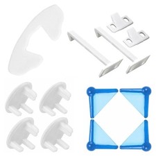 Babyschutz 11-teiliges Sicherheitsset - Steckdose Eckabdeckungen Schrankschlösser Baby-Sicherheitsset price