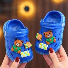 Kinder Hausschuhe weiche Sohle Cartoon Clogs Schuhe Jungen Mädchen Unisex UK Größen Mädchen-Slippers price