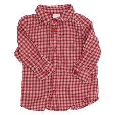 Lindex Baby, Hemd, Größe: 74, Rot/Beige, Baumwolle, Karo, Flanell, Jungen #PvY Baby-Hemd price