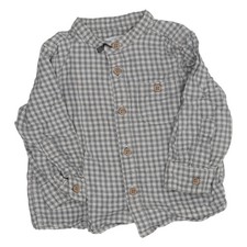 Baby C&A, Hemd, Größe: 74, Grau/Weiß, Baumwolle, Karo, Unisex (Kinder) #eA6 Baby-Hemd price