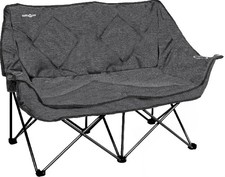 Camping Brunner Love Seat Faltstuhl Campingstuhl Faltbank " ACTION SOFA " GRAU Loveseat price