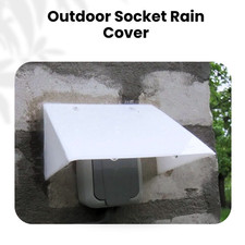 Außensteckdose Regenschutz - Kunststoff wetterfester Schutz für Steckdose Outlet Cover price