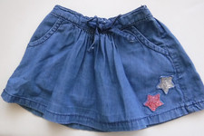Sfera - Baby Jeansrock Rock - Gr. 68/74 (6-12 Monate) - blau mit Glitzersternen Baby-Rock price