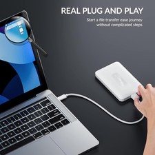 SETMSPACE 2,5 Zoll Festplattengehäuse 6Gbit/s USB3.0 SATA SSD HDD Gehäuse C zu C HDD-Gehäuse price