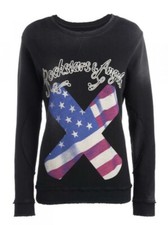 NEU Rockstars & Angels Sweatshirt Damen NP 119 € S, M, L, LL Outlet NEU Damen-Sweatshirt price