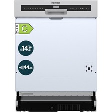 Geschirrspüler 60 cm Einbau Spülmaschine teilintegrierbar 14 Maßgedecke 44 dB Einbau-Geschirrspüler price