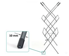 4x Universal PVC Füße für Luftsprudeltrockner Wäscheständer Trockner - für 10mm Stange Clothes Drying Rack price