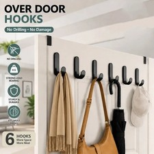 6 Stück Selbstklebende Wandhaken Wasserdicht Stark Klebehaken Küche Bad To Badezimmer-Hooks price