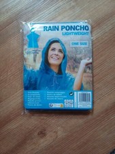 Neu Regenponcho Poncho Regen Regenjacke Regenmantel Outdoor Unisex Regenmantel & Poncho (Outdoor) price