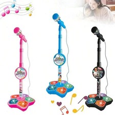 Kinder Karaoke Mikrofon Ständer Spielzeug Tragbar Elektronisch Singmaschine Party Geschenk Karaoke Microphone price