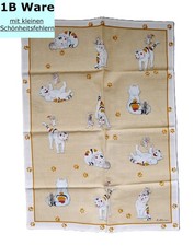 Kracht Geschirrtuch Küchentuch 50x70 cm Halbleinen Katze Maus Pfoten 1b Ware Küchen-Handtuch price