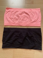 Bandeau Top Damen Schwarz und Pink Größe S Damen-Unterwäsche Set price