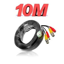 10 m BNC DC Stromkabel CCTV Überwachungskamera DVR Videoaufnahme Verlängerungskabel UK Security Camera Cable price