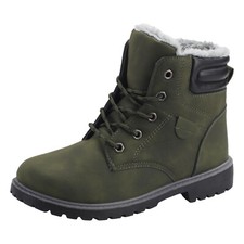 Kinder Winterstiefel Boots Stiefel Gefüttert Mädchen Schuhe Jungen Grün 29 30 32 Unisex Kids Outdoor Schuhe price