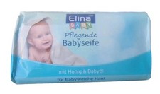 Elina Pflegend Baby Seife 100g  mit Honig & Babyöl für Babyweiche Haut Baby-Seife price