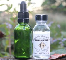 Diamond G Forest 100 % reines Gummi Spirituosen aus Terpentin 1 Oz. mit grüner Pipette Turpentine price
