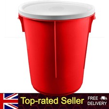 ROTER AUFBEWAHRUNGSEIMER / WINDELEIMER MIT DECKEL 25L Diaper Pail price