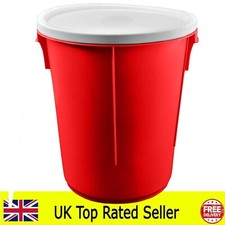 ROTER AUFBEWAHRUNGSEIMER / WINDELEIMER MIT DECKEL 25L Diaper Pail price