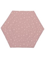 Fillikid Laufstalleinlage 6-eckig Pusteblume Rosa Spieldecke Krabbeldecke Laufstall price