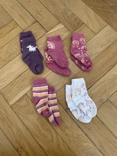 Tchibo Mädchen Kleinkind Socken Set 5 Teilig Einhorn Einheitsgröße Söckchen Lila Mädchen-Socken Set price