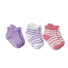 3er Set Baby & Kinder Stoppersocken – ABS Anti-Rutsch Socken, süße Motive Mädchen-Socken Set price